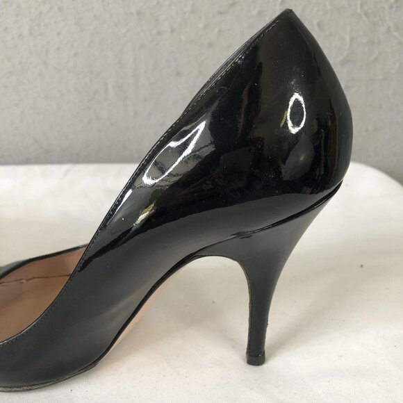 Kate Spade Shoes Womens Size 10 Patent Leather Stiletto Pumps Made in Italy - Picture 16 of 16
